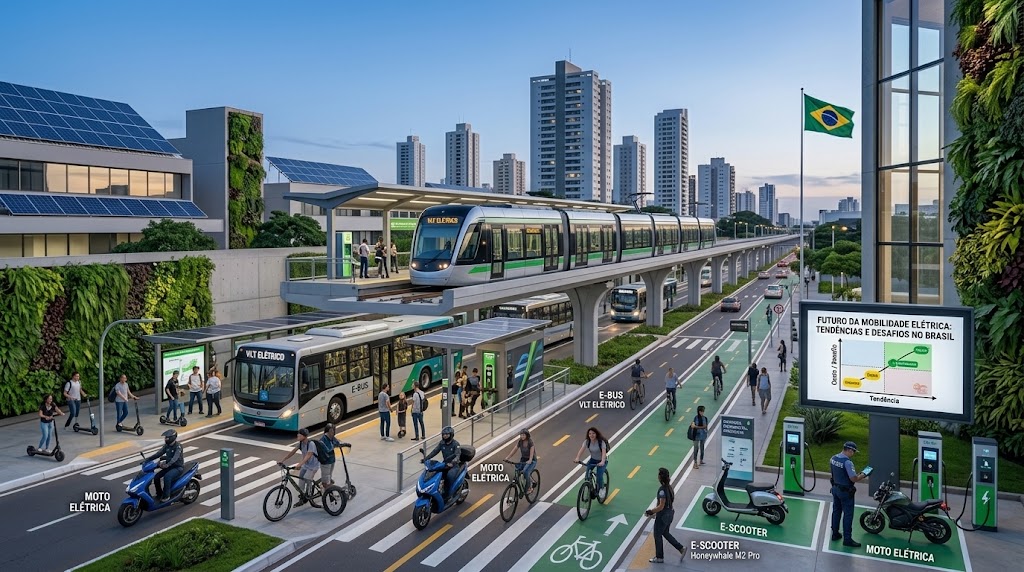 Futuro da mobilidade elétrica: tendências e desafios no Brasil